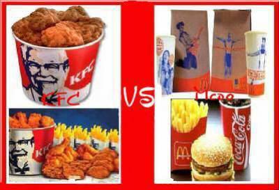 kfc vs Mc do